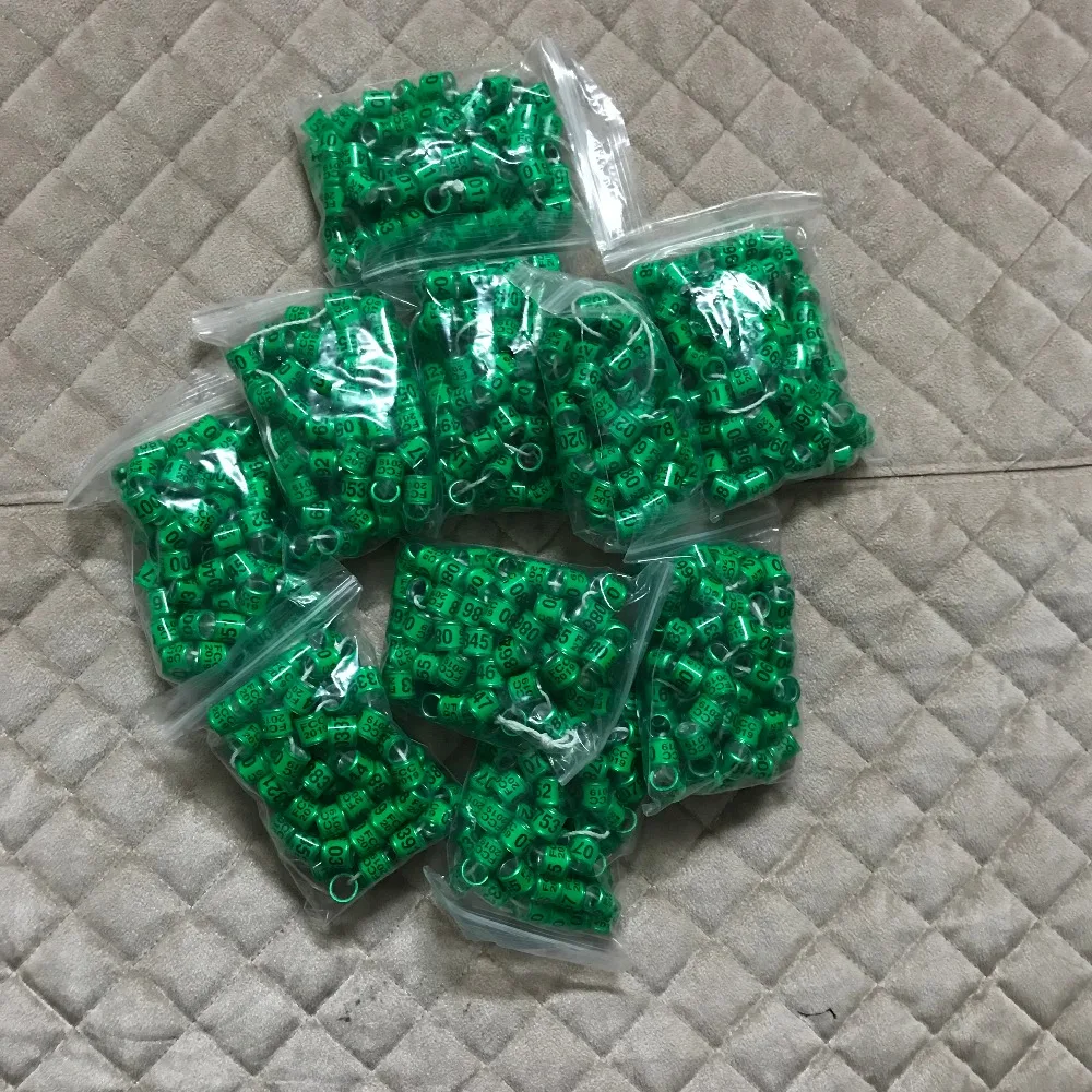 2019 customized birds foot tags FCC 0001-5000 COLORFUL pigeon rings bird ring 5000pcs/Lots | Безопасность и защита