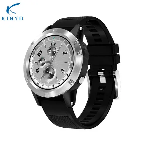 Fashion Silver Сим-карты Для мужчин умные часы с WiFi умные часы частота сердечных сокращений GPS часы Смарт часы электроники наручные часы для мужчин и женщин, обеспечивающим сохранение пространственного положения allcall w2 w1 z28 - Цвет: Fashion Silver