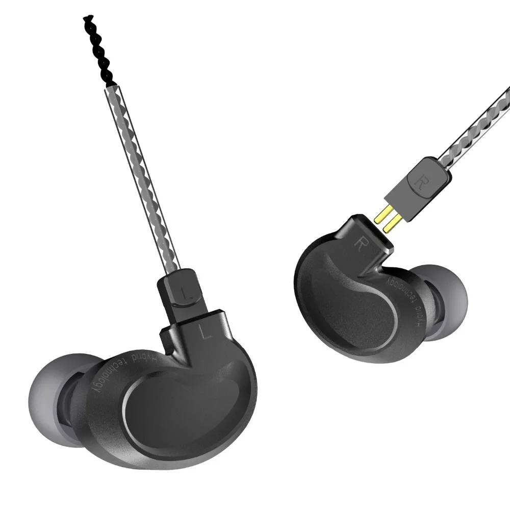 Yinyoo NY-06 2BA + 1DD гибридные наушники-вкладыши HIFI монитор DJ бег спортивные наушники