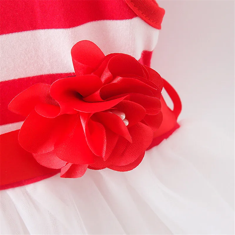 BibiCola Baby girl fashion summer dress kids dresses girls brand princess baby striped | Детская одежда и обувь