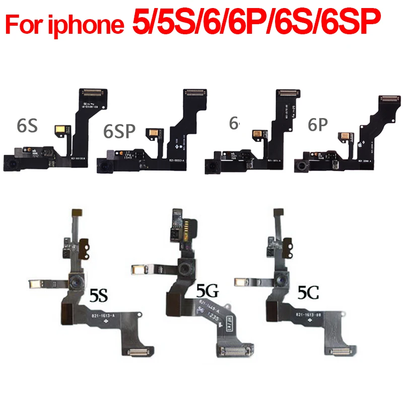 10 шт. оригинал для iPhone 5 5S 5C 6 6S Plus plus Передняя камера датчик приближения гибкий