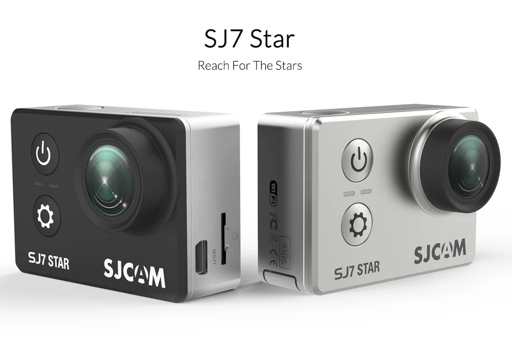Оригинальная Экшн камера SJCAM SJ7 STAR Ambarella 4K Ultra HD WiFi DVR Автомобильная Подводная