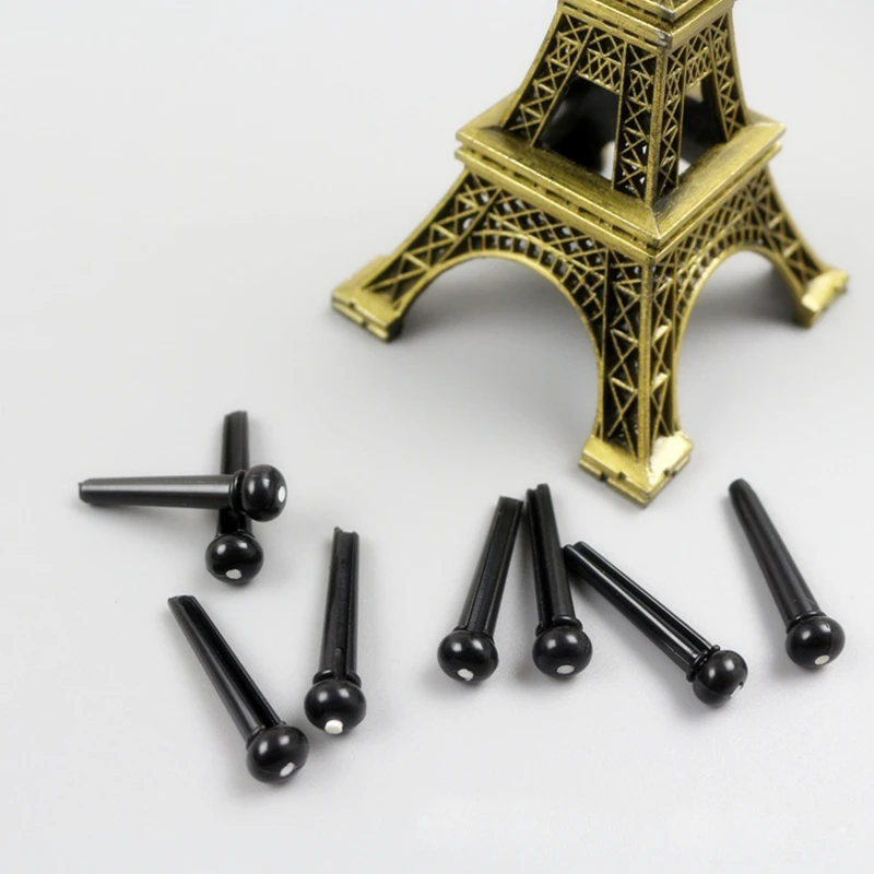 SOACH 12 шт./лот фолк гитара гвозди арфа конусная колонна Шпилька белый черный