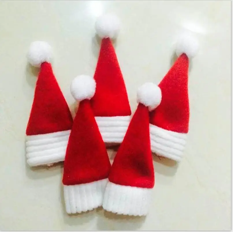 

Рождественские колпачки для бутылок вина Atceawit