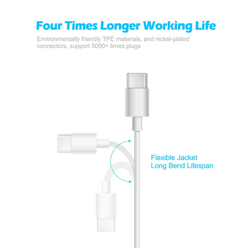 Для iphone X 6 6 S 7 8 Plus штекер к usb type-C 3,1 быстрое зарядное устройство кабель синхронизации данных для MacBook ipad Air ipad мини ноутбук iOS устройство