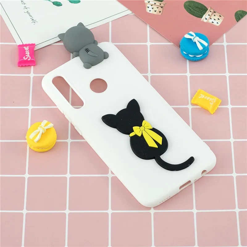 3D Милый Панда Единорог кактус Силиконовый ТПУ чехол для телефона на Coque huawei P Smart Honor 10i Honor 10 Lite чехол для женщин и детей
