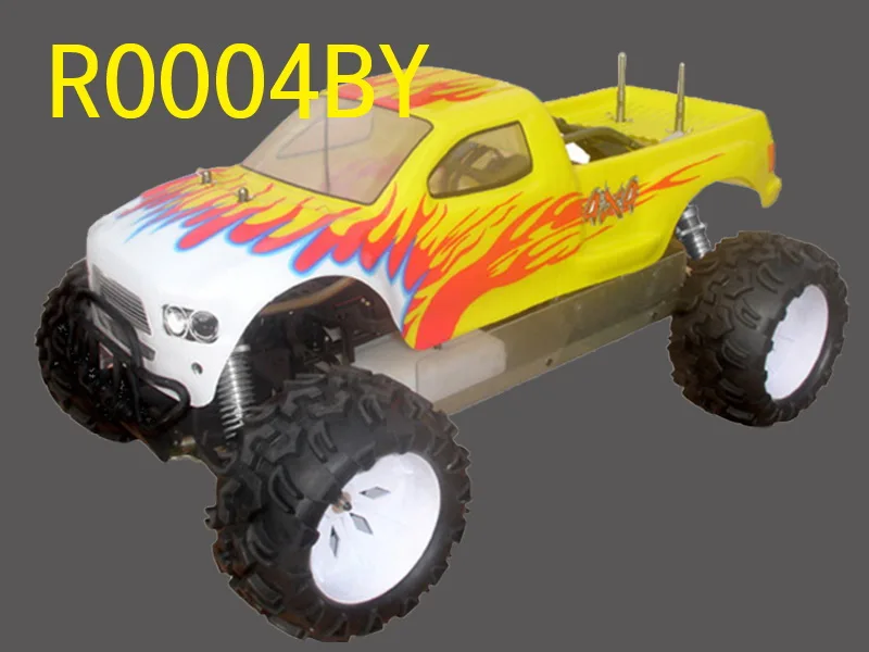 Радиоуправляемый грузовик VRX Racing RH502MT Монстр 1/5 масштаб 2WD газ питание, с CN30cc бензиновый двигатель грузовик, высокая скорость дистанционного управления автомобиль - Цвет: R0004Y
