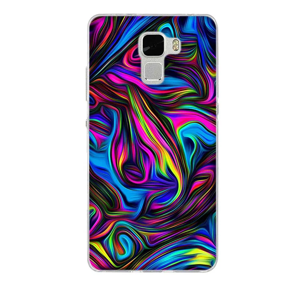 Чехол для huawei Honor 7, мягкий чехол с принтом, чехол для huawei Honor 7, силиконовый чехол, чехол для huawei Honor 7, чехол
