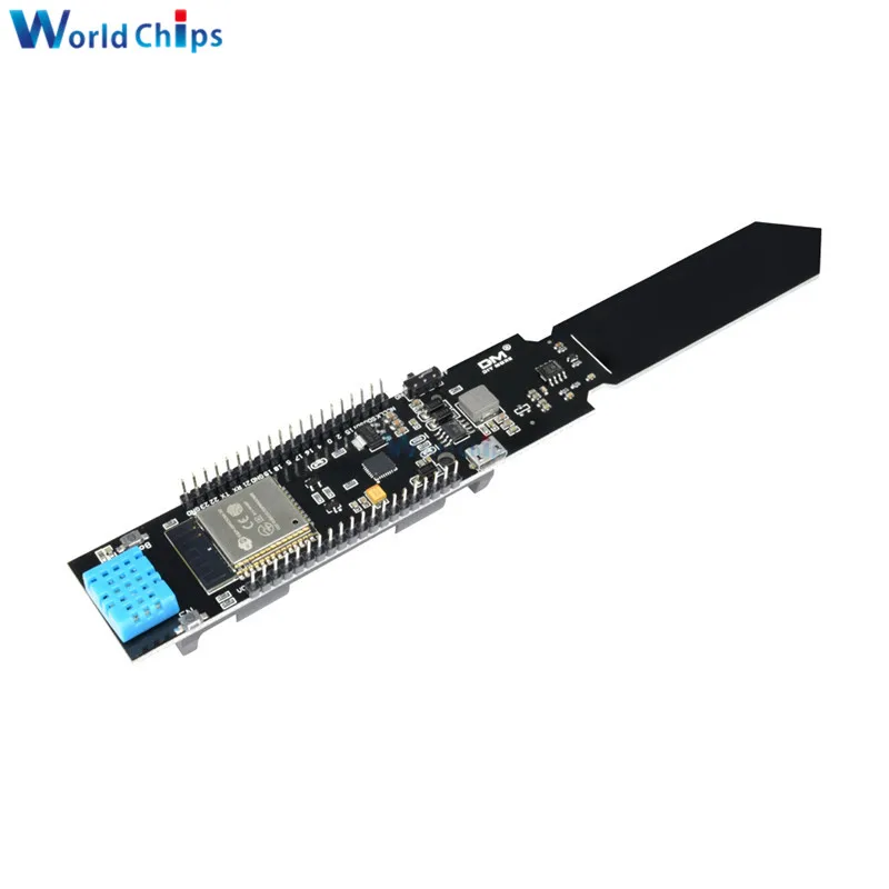 Датчик определения температуры и влажности почвы ESP32 DHT11 CP2104 Wi-Fi Bluetooth модуль