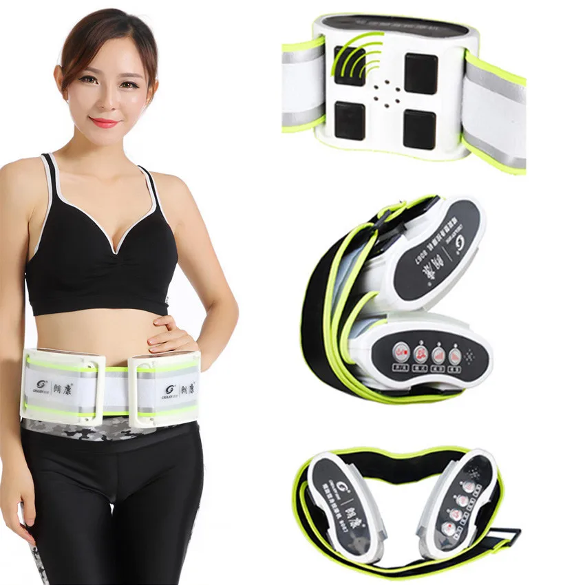 Healthsweet Weight Loss X5 Times Spiral Rejection of Fat Electric Body Massager Slimming Belt Wrap Thin Waist Vibration Massage |