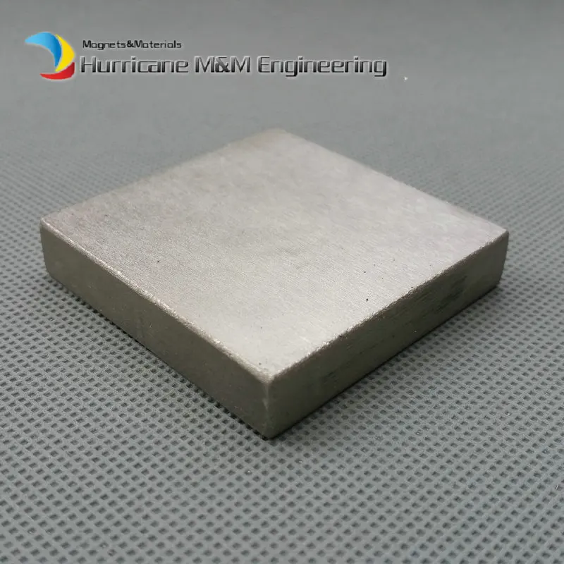 

Магнитный Блок Smco 50x50x10 мм класс Yxg28h 350 градусов C высокотемпературные Постоянные Магниты редкоземельные магниты 1 шт.