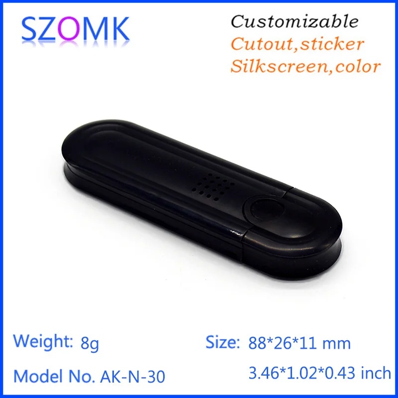 (4 шт.) abs пластиковая маленькая коробка для электронных usb-накопителей