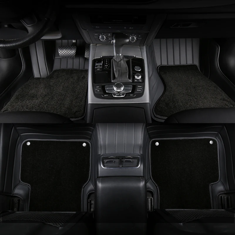 Пользовательские автомобильные коврики для Volkswagen все модели vw passat b5 6 polo golf tiguan
