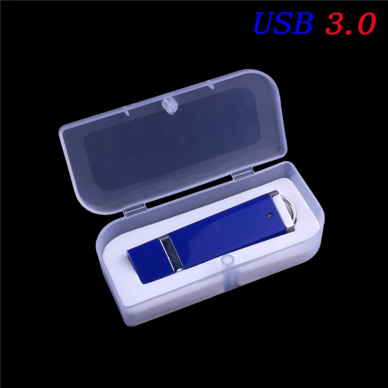POWERONE USB 3,0 модная зажигалка форма usb+ gif коробка ручка-накопитель USB флэш-накопитель 4 ГБ 16 ГБ 32 ГБ 64 Гб карта памяти - Цвет: Blue with box