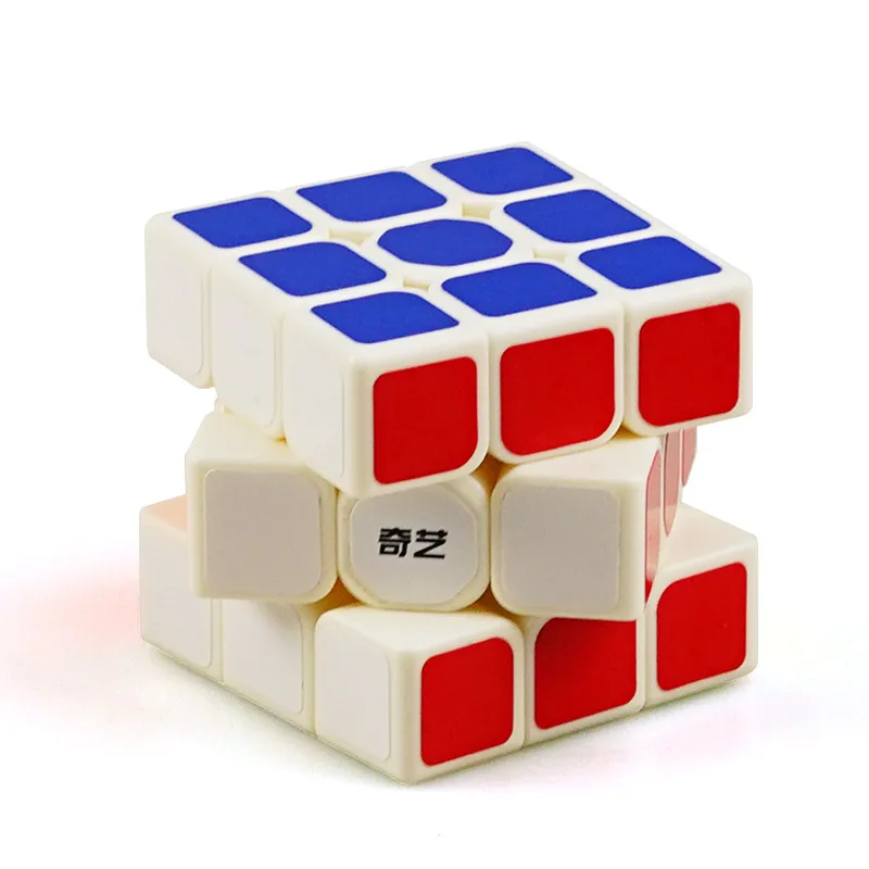Кубик Рубика Qiyi Профессиональный 3x3x3 наклейка скоростной скручивающийся пазл