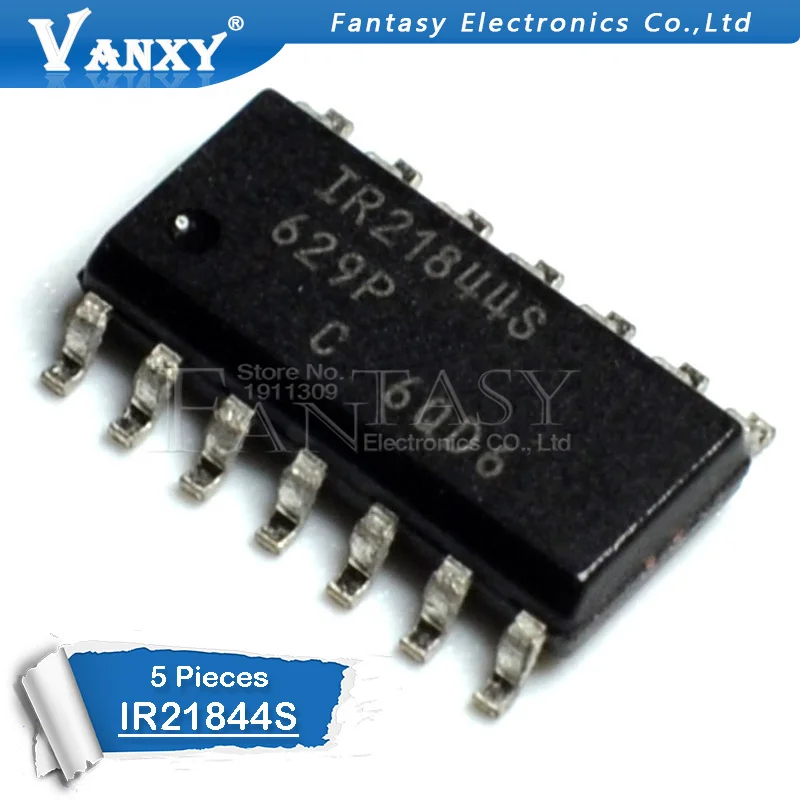 5 шт. IRS21844S SOP-14 IR21844S IRS21844STRPBF SOP IRS21844STR IRS21844 SOP14 IR21844 | Электронные компоненты и