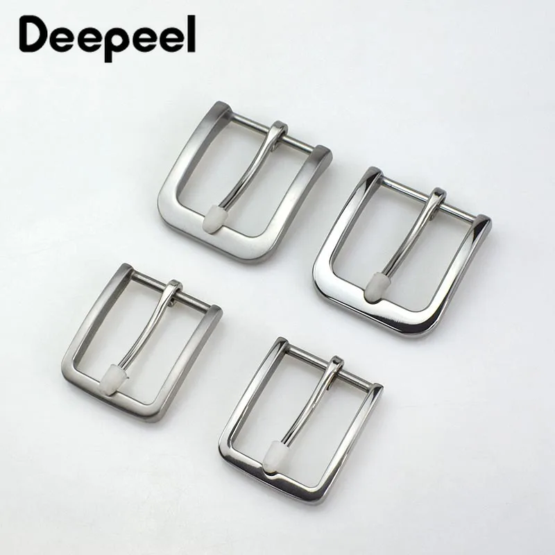 Deepeel 35/40 мм твердая нержавеющая сталь в ковбойском стиле с ремешком и пряжкой DIY