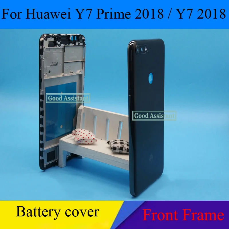 Для Huawei Y7 2018 / Pro Prime Рамка передней панели ЖК дисплея корпус средняя рамка Крышка