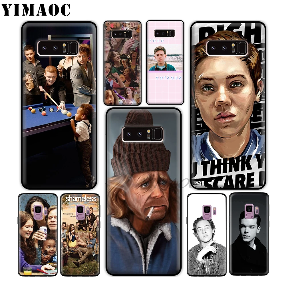 YIMAOC Shameless Funny Tv Soft Silicone Case for Samsung Galaxy A9 A8 A6 Plus 2018 A5 A3 2017 2016 Note 9 8 |