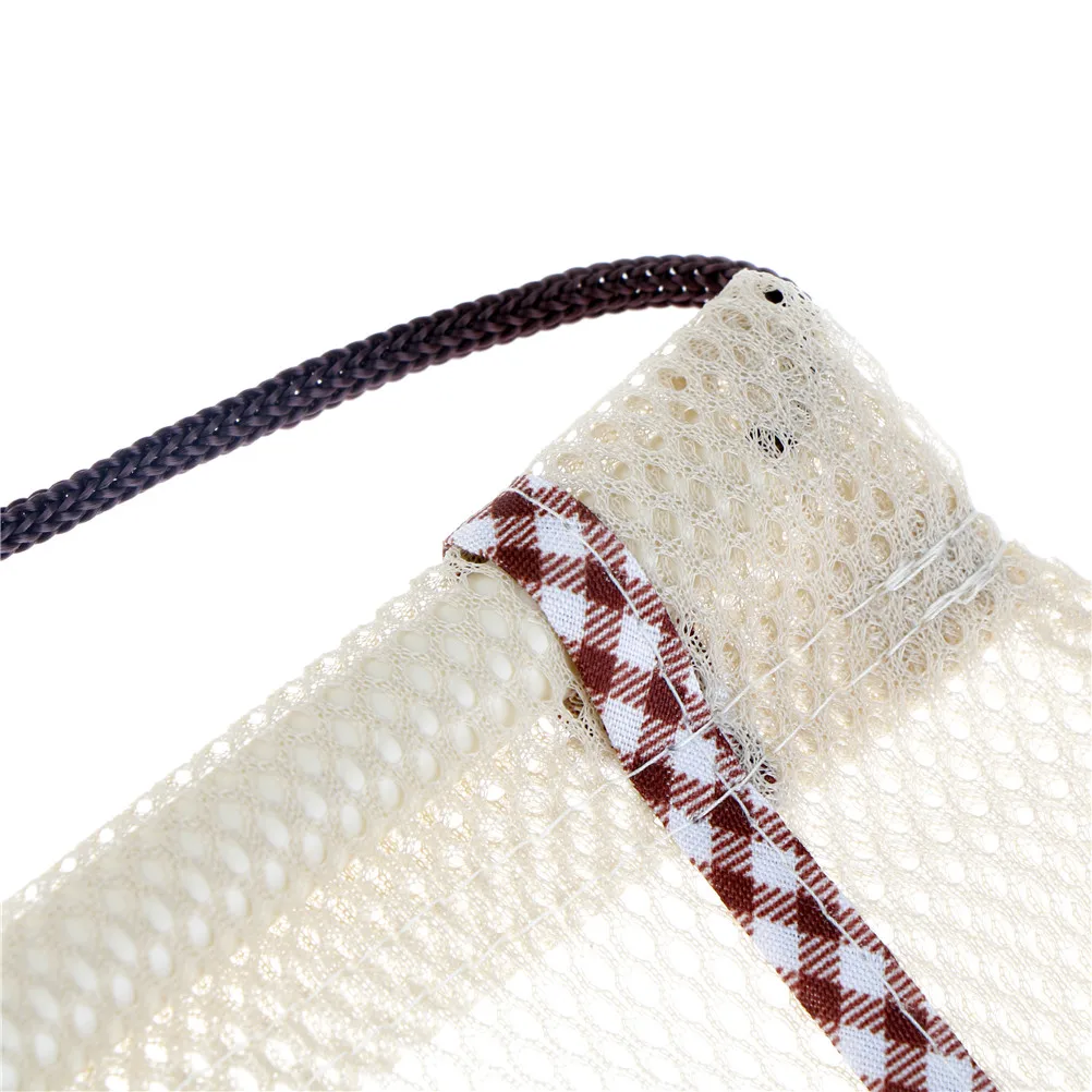 

Hollow Knit Creative Mesh Shopping Bag Kitchen Breathable Storage Bag Vegetable Onion Potato Garlic Ginger Hanging Bag