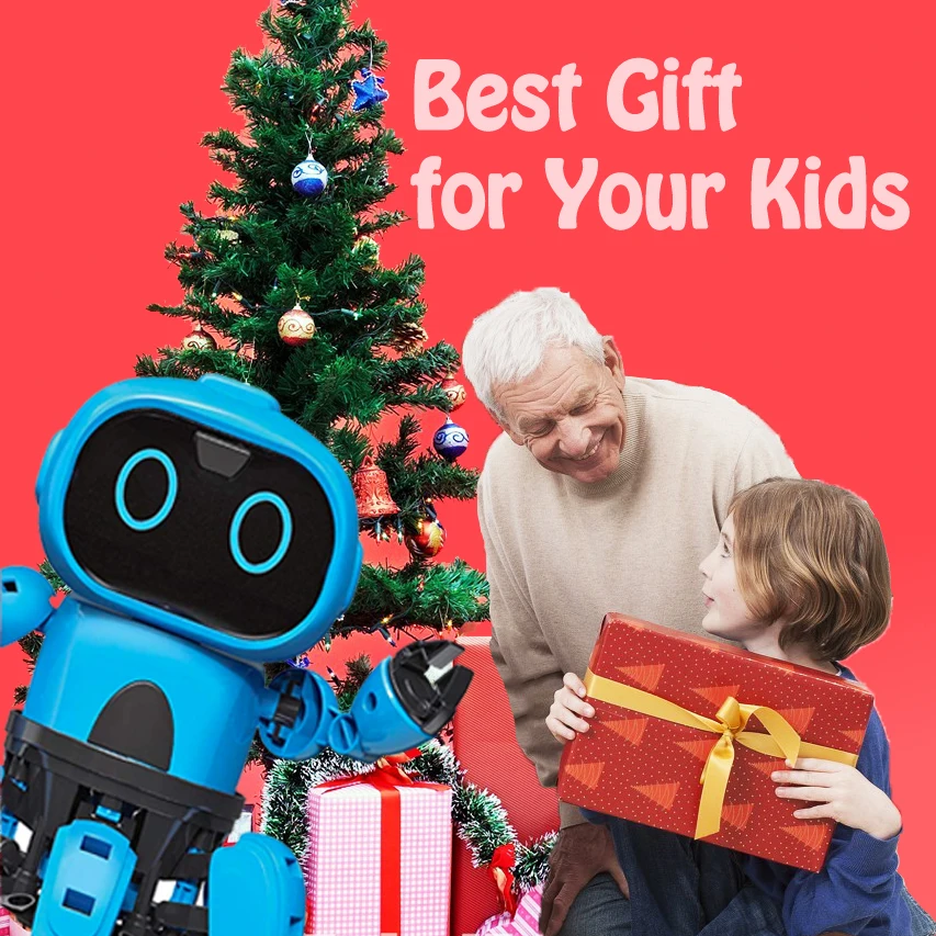 6-ногая радиоуправляемая игрушка-робот с датчиком жестов препятствием