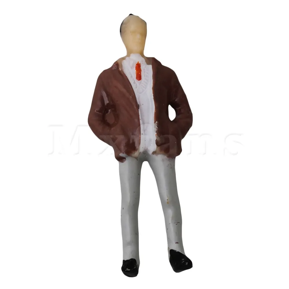 

Mxfans 1:50 Scale O Gauge Hand Painted Layout Model Train People Figure