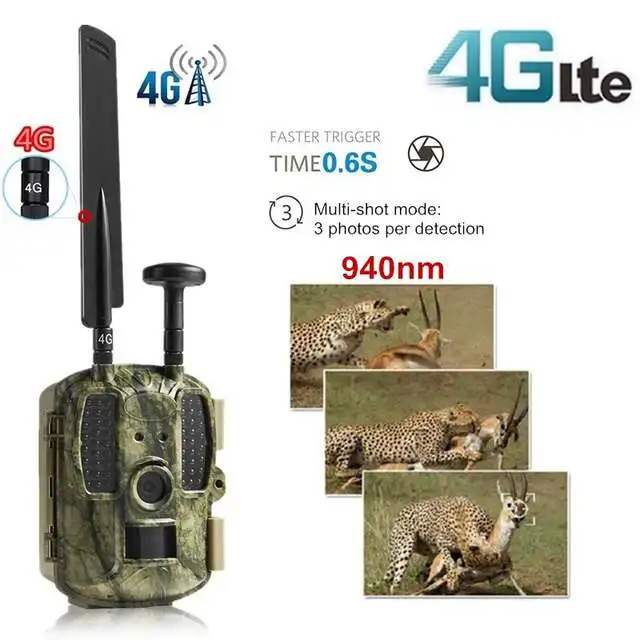 Balever производитель 4G 3G 2G LTE WCDMA GSM Беспроводная сотовая игровая охотничья камера IP66