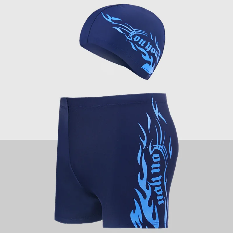 2018 комплект из 2 предметов мужские плавки для купания Мужская шапочка плавания