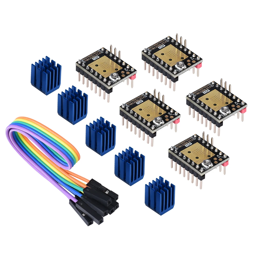 Драйвер BIGTREETECH TMC2208 V3.0 UART для шагового двигателя устройство управления шаговым