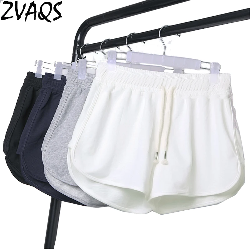 Женские шорты с эластичным поясом повседневные для отдыха модель YM53 на лето