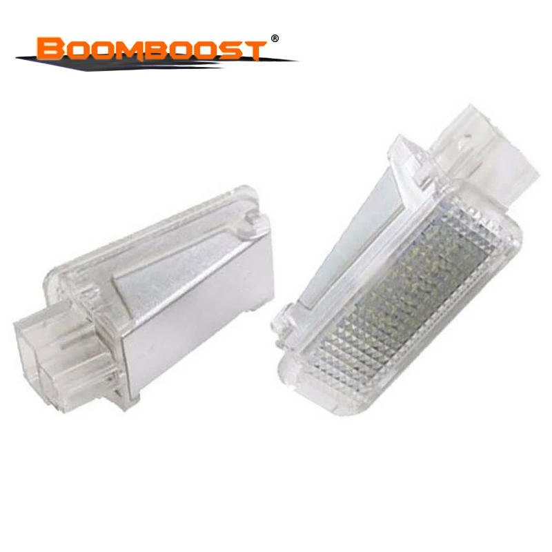 Авто LED ножной свет для Audi A1 A4 A5 A6 Q3 Q5 Q7 дверь межкомнатные багажник 2x Белый