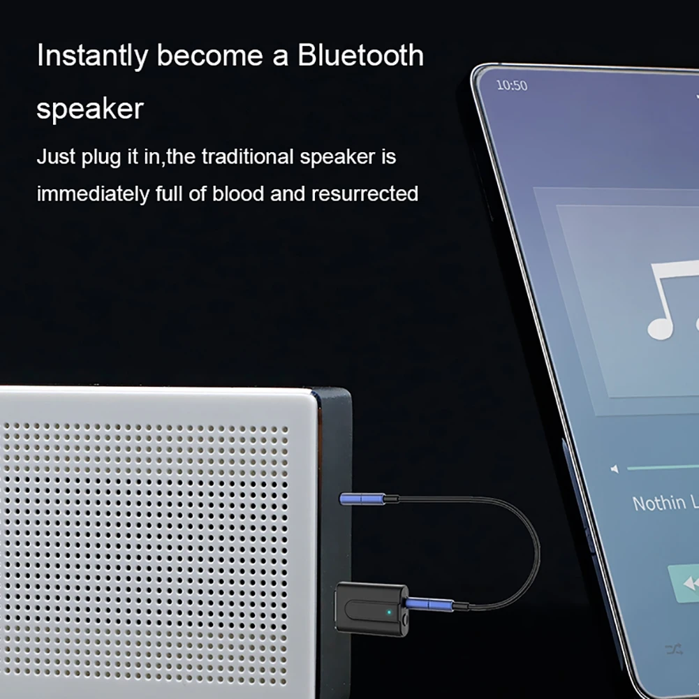 BT 5,0 A2DP Bluetooth передатчик приемник 2 в 1 3,5 мм AUX HIFI стерео аудио USB беспроводной мини-адаптер для динамиков автомобиля ПК ТВ