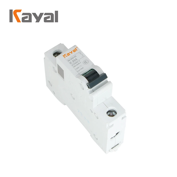 Kayal бренд DC C65 1P 2P 3P 4P Dc выключатель 220v заводской Dc прерыватель электрической цепи
