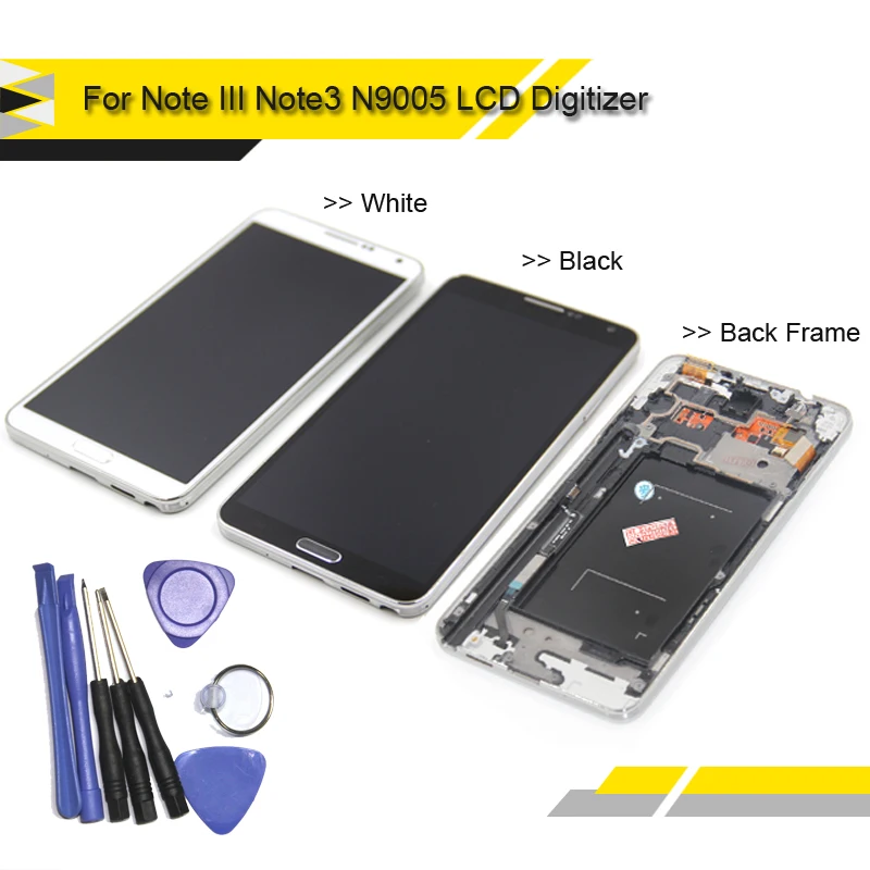 N9005 ЖК дисплей совместимый с Samsung Galaxy Note 3 Note3 сенсорным дигитайзером в сборе