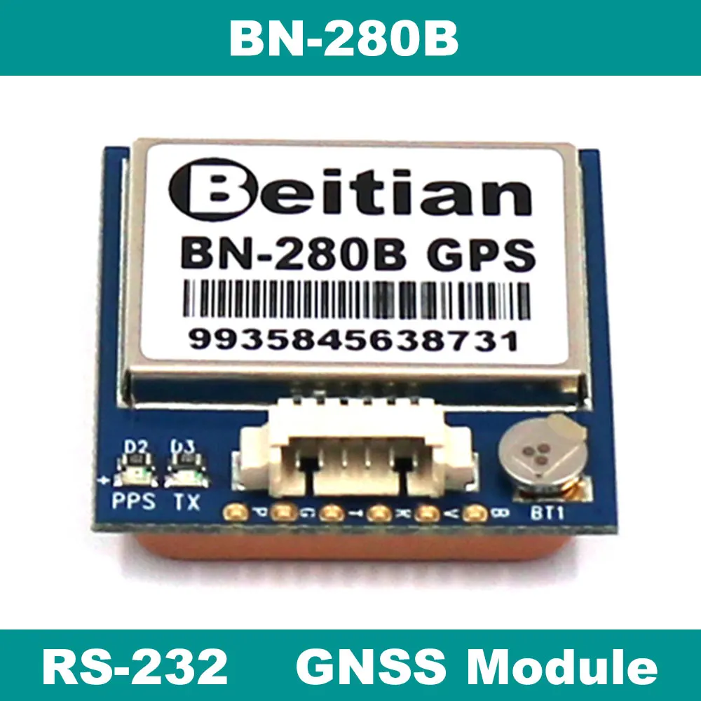 Модуль GPS GLONASS GNSS BEITIAN модуль 4M FLASH 1PPS 9600bps с функцией быстрой зарядки в течение 1/2