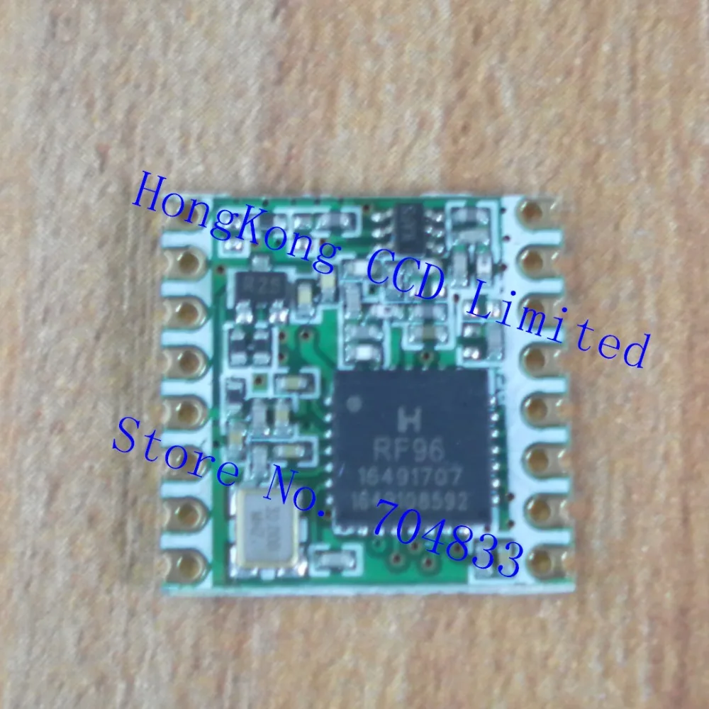 RFM95W 20dBm 100mW 868Mhz 915Mhz DSSS spread spectrum беспроводной модуль приемопередатчика SPI SMD|smd module|smd