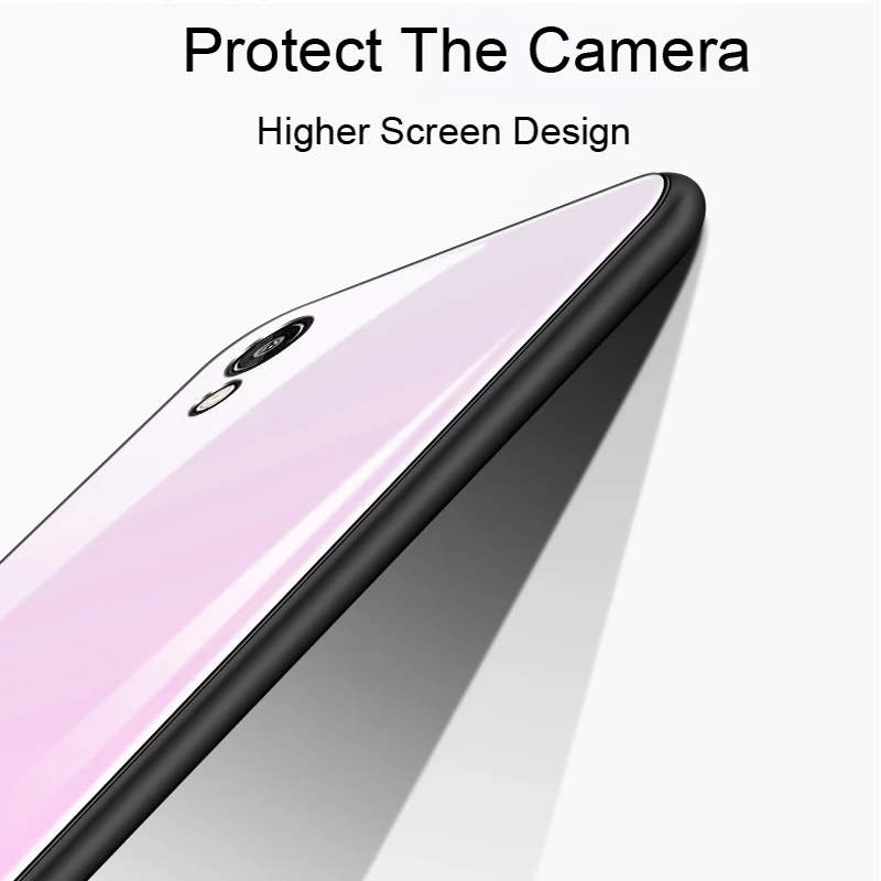 Ультратонкий силиконовый чехол черного цвета для Huawei Honor 8 Lite Жесткий Чехол из