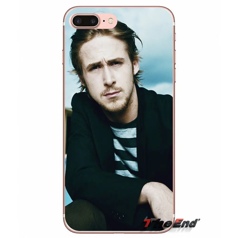 Прозрачный мягкий чехол для iPhone X 4 4S 5 5S 5C SE 6 6S 7 8 Plus Samsung Galaxy J1 J3 J5 J7 A3 A5 2016 2017 Ryan Gosling |
