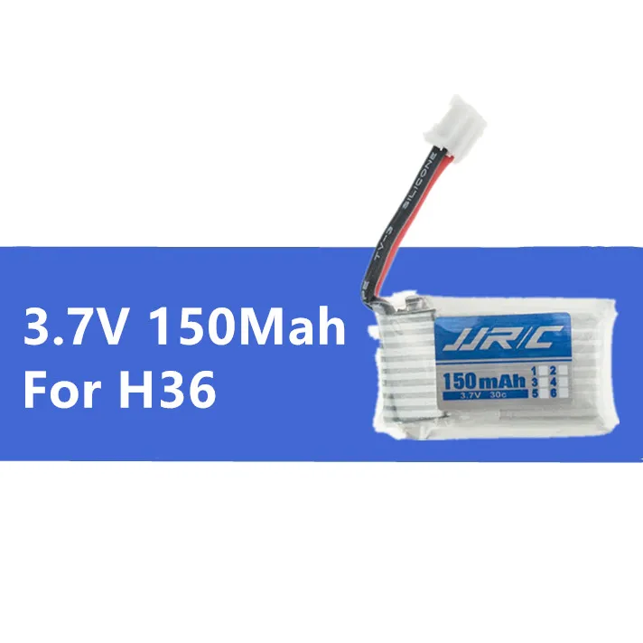 JJRC H36 Battery 3.7v 150mah NH010 RC Quadcopter Spare parts LIPO 1pcs bateria for toys 2.00mm | Игрушки и хобби