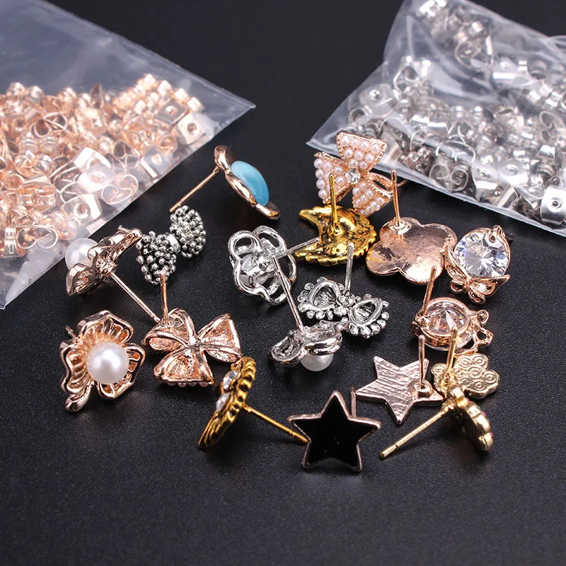 Оптовая продажа модные золотые серьги в случайном стиле для девушек ювелирные