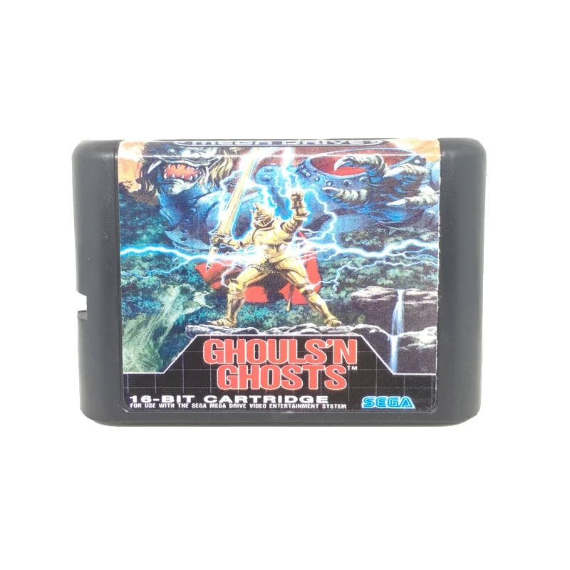 Ghoull'n ghost для 16 битной игровой карты картридж Sega Mega Drive/Genesis System EUR/USA Shell|Картриджи|