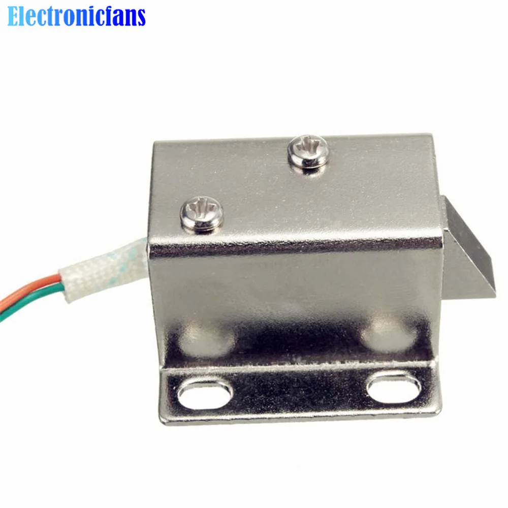 Электромагнитный замок постоянного тока 12 в со шпунтом вверх для шкафа ящика|module