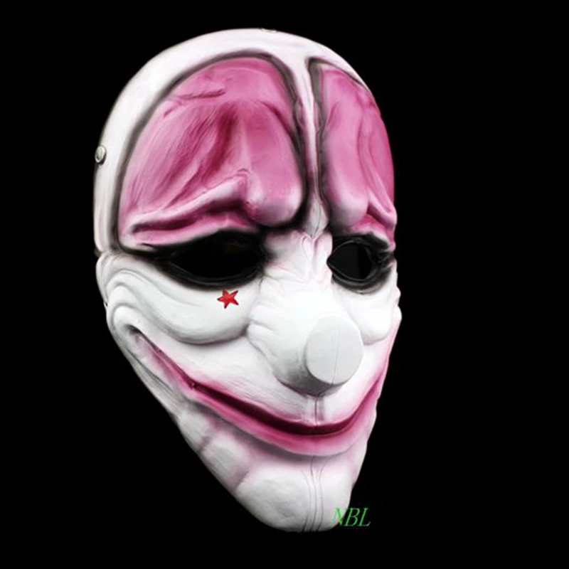 Страшная маска грабитель на все лицо из смолы для Хэллоуина Коллекционная серия