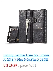 Чехол-бумажник для IPhone X XS Max XR Роскошная кожа caseme кошелёк для карт денег чехол для iPhone 7 8 6 6 S Plus Fundas Capa