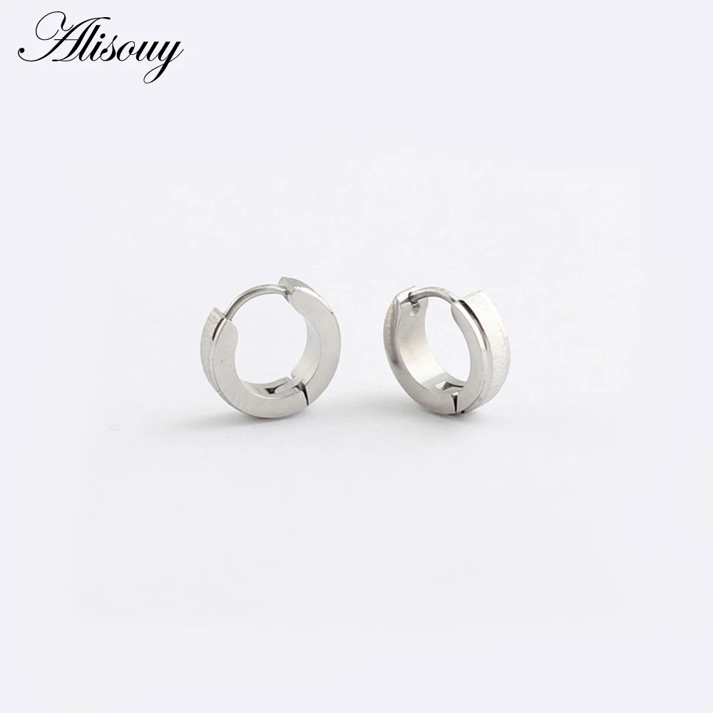 Женские и мужские серьги кольца из нержавеющей стали|fashion hoop earrings|hoop earringsstainless steel
