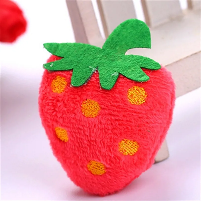 ZHPZPET кошка игрушка котенок фруктов животных Мягкая забавные Домашние животные