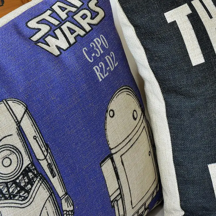 Постер из фильма Звездные войны подушки белье наволочки декоративные для офиса