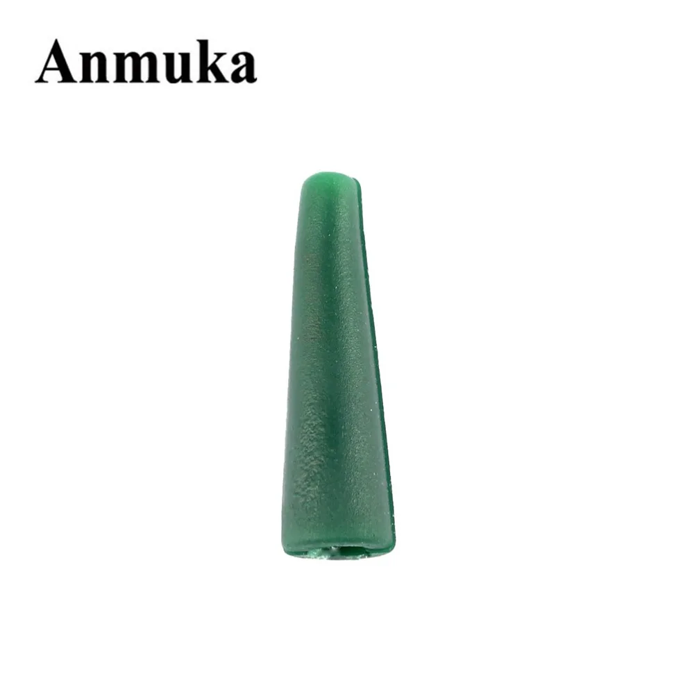 Anmuka 50PCS/Lot Soft Rubbers Rubber Tail Tubes Carp Fishing Beans Rig Accessory Tackle Rigs | Спорт и развлечения