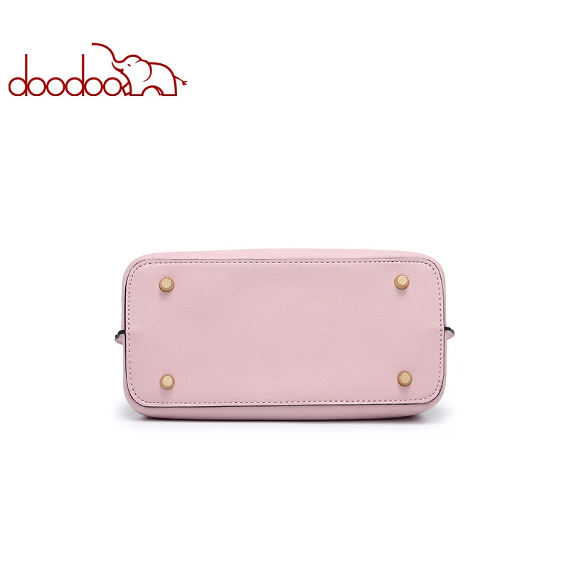 DOODOO Brand Women Handbag Tote Bag Female Shoulder Crossbody Bags Small Pu Leather Top-handle Tassel Messenger 3 Colors | Багаж и сумки