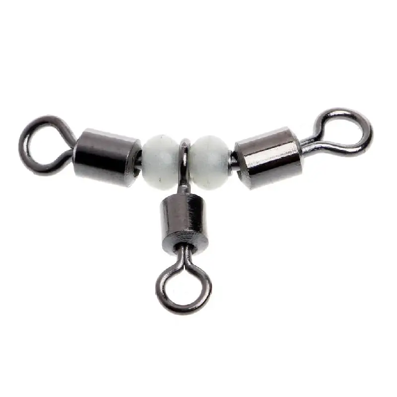 10 шт. светящиеся рыболовные крючки с тройным разъемом| |